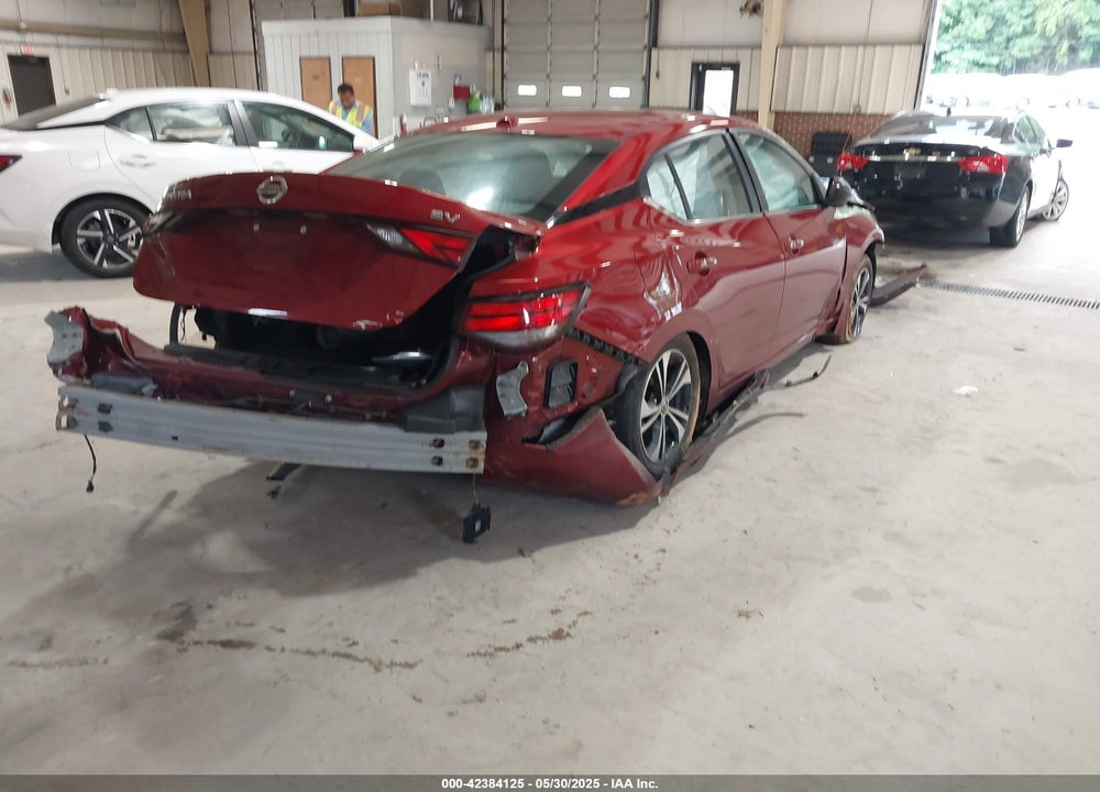 2022 NISSAN SENTRA VIN: 3N1AB8CV6NY223731