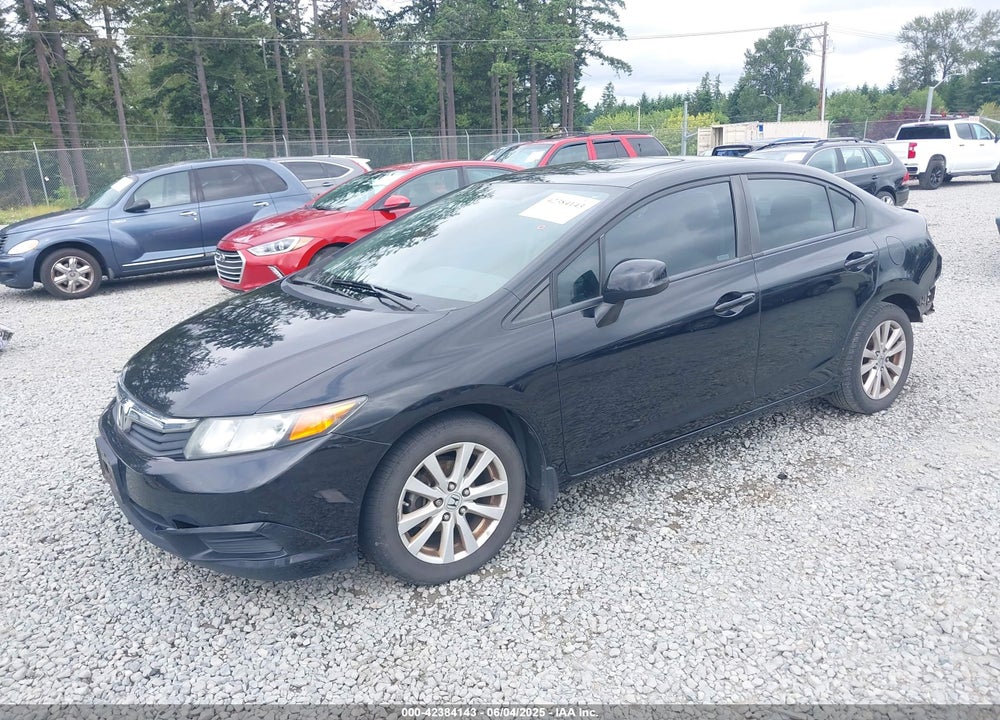 2012 HONDA CIVIC VIN: 19XFB2F89CE391173
