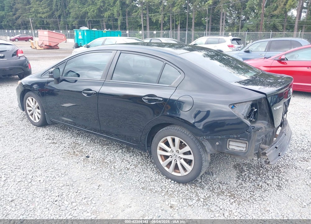 2012 HONDA CIVIC VIN: 19XFB2F89CE391173