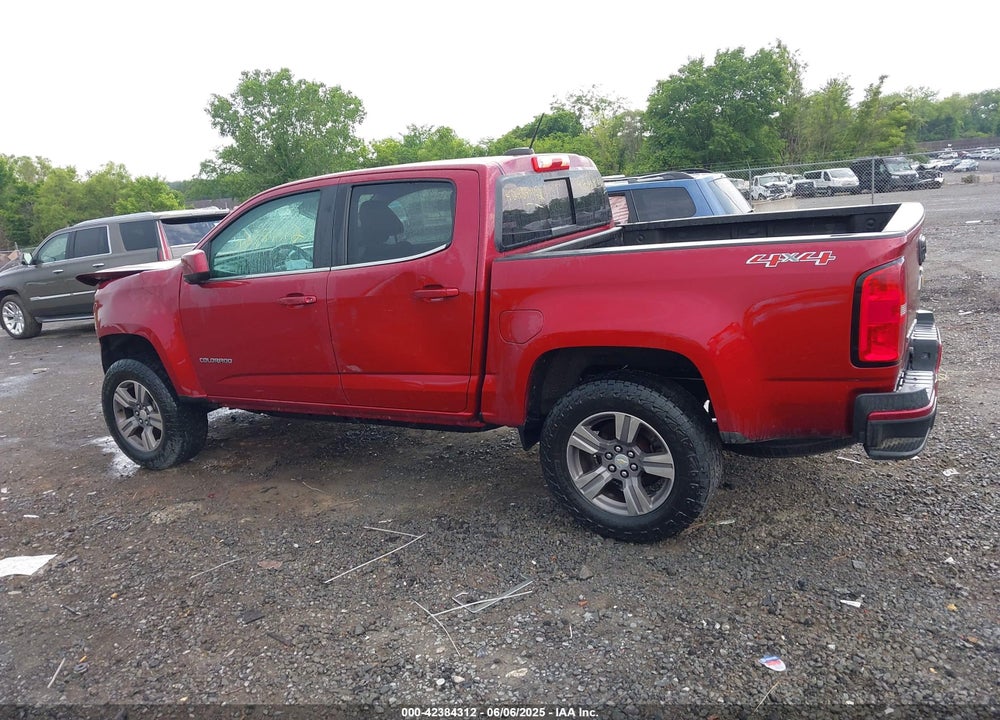 2017 CHEVROLET COLORADO VIN: 1GCGTCEN5H1227895