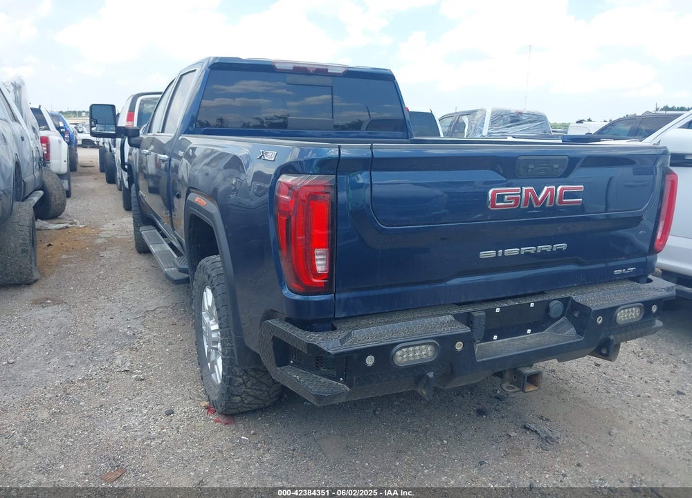 2020 GMC SIERRA 2500HD 4WD  STANDARD BED SLT VIN: 1GT49NEY8LF191056