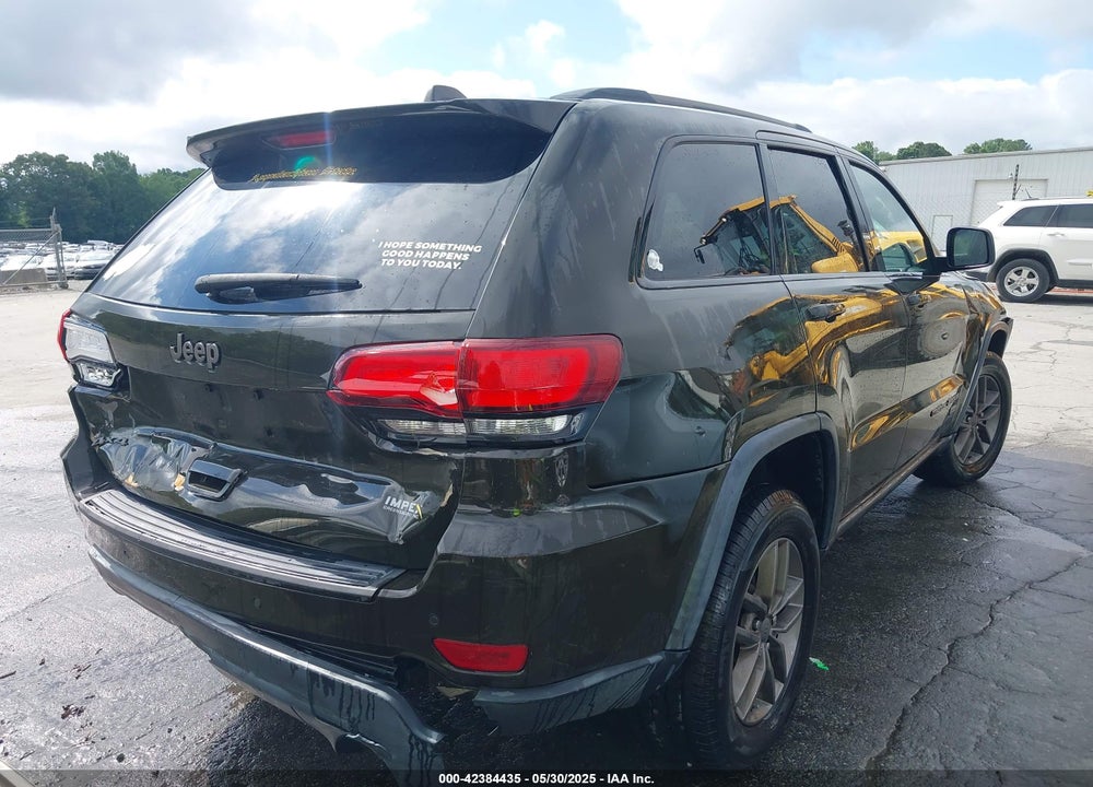 2017 JEEP GRAND CHEROKEE 75TH ANNIVERSARY EDITION 4X4 VIN: 1C4RJFAG6HC670858