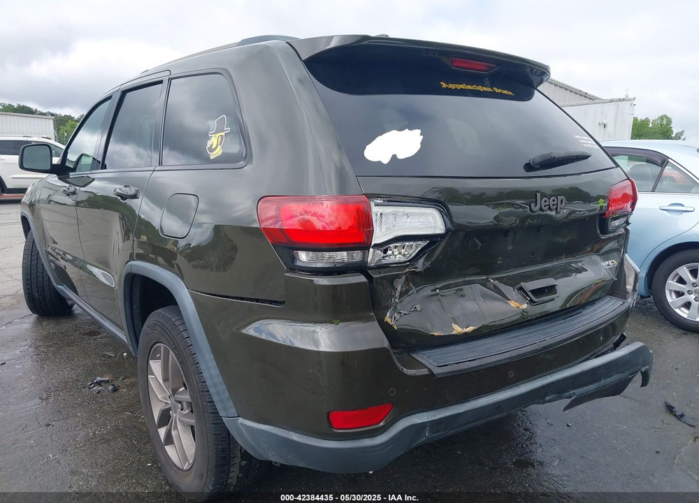 2017 JEEP GRAND CHEROKEE 75TH ANNIVERSARY EDITION 4X4 VIN: 1C4RJFAG6HC670858