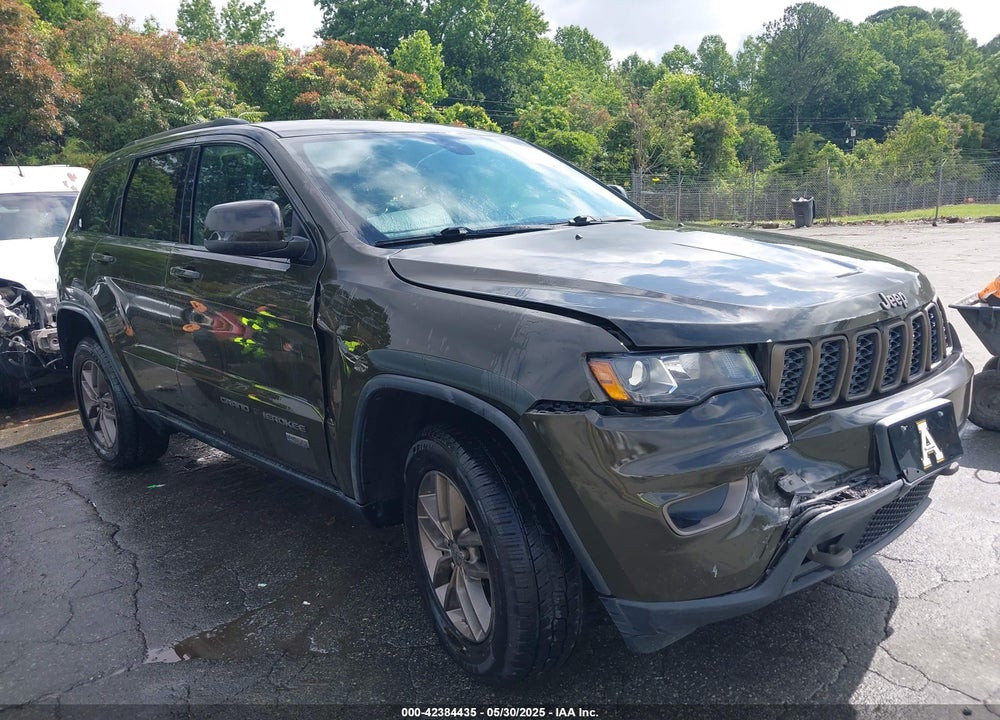 2017 JEEP GRAND CHEROKEE 75TH ANNIVERSARY EDITION 4X4 VIN: 1C4RJFAG6HC670858