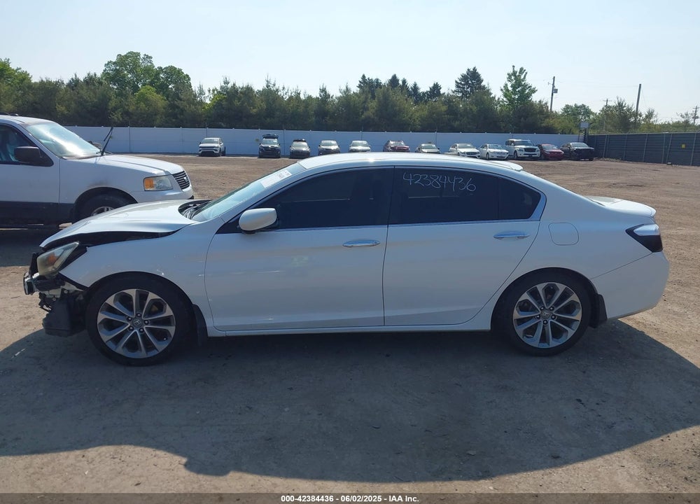 2013 HONDA ACCORD SPORT VIN: 1HGCR2F54DA060995