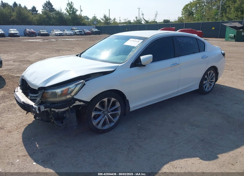 2013 HONDA ACCORD SPORT VIN: 1HGCR2F54DA060995
