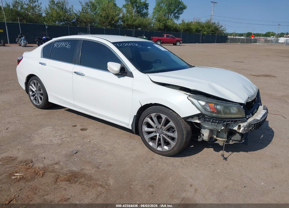 2013 HONDA ACCORD SPORT VIN: 1HGCR2F54DA060995