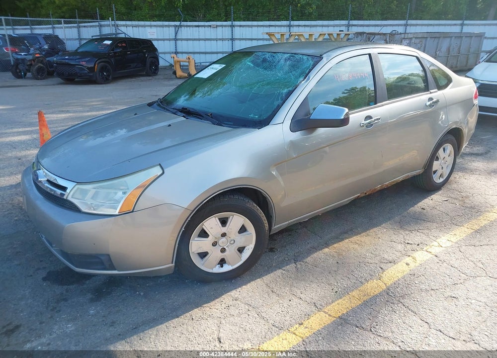 2008 FORD FOCUS S VIN: 1FAHP34N08W141798