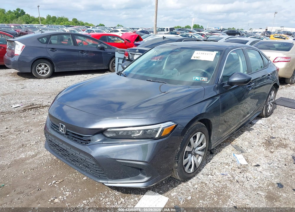 2022 HONDA CIVIC LX VIN: 2HGFE2F27NH522953