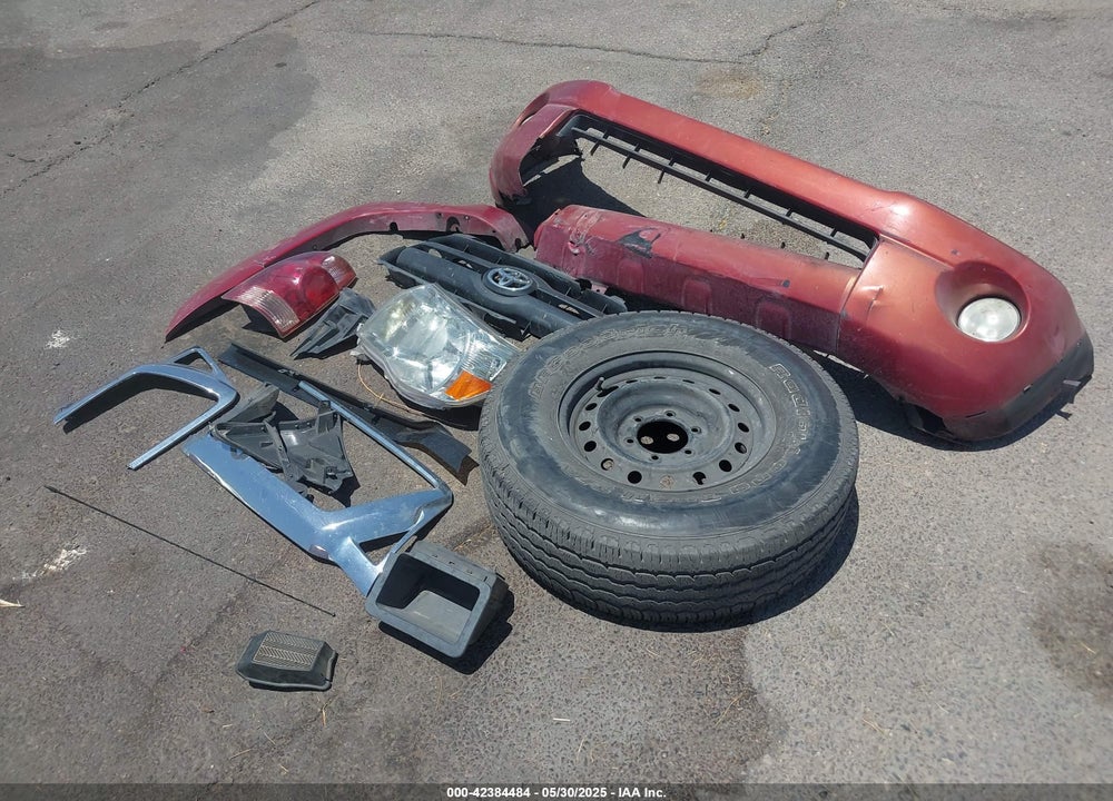 2005 TOYOTA TACOMA VIN: 5TEJU62N75Z090727