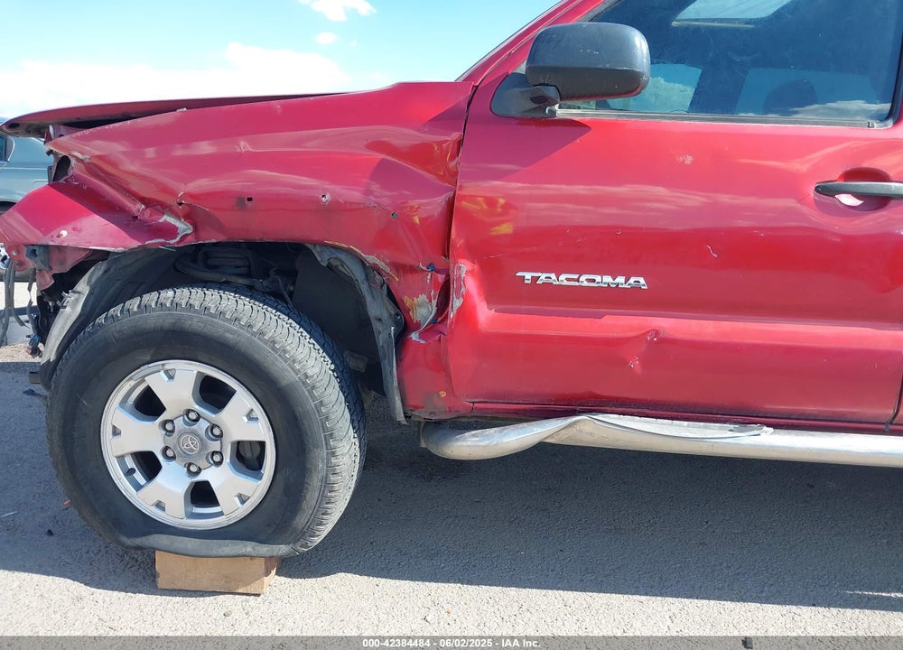 2005 TOYOTA TACOMA VIN: 5TEJU62N75Z090727