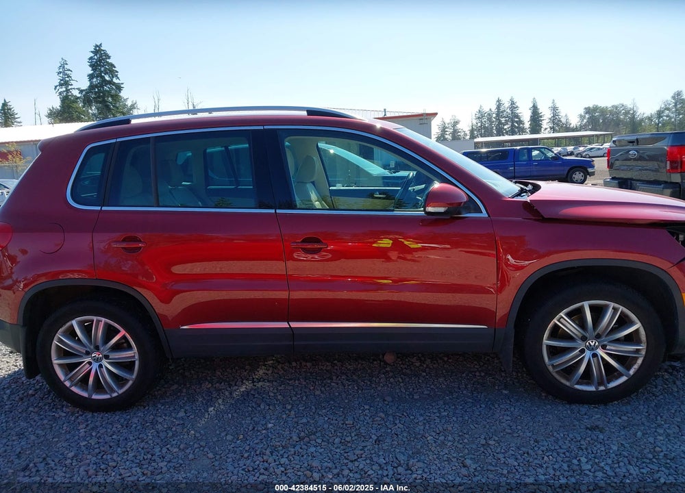 2014 VOLKSWAGEN TIGUAN VIN: WVGBV3AX7EW081912