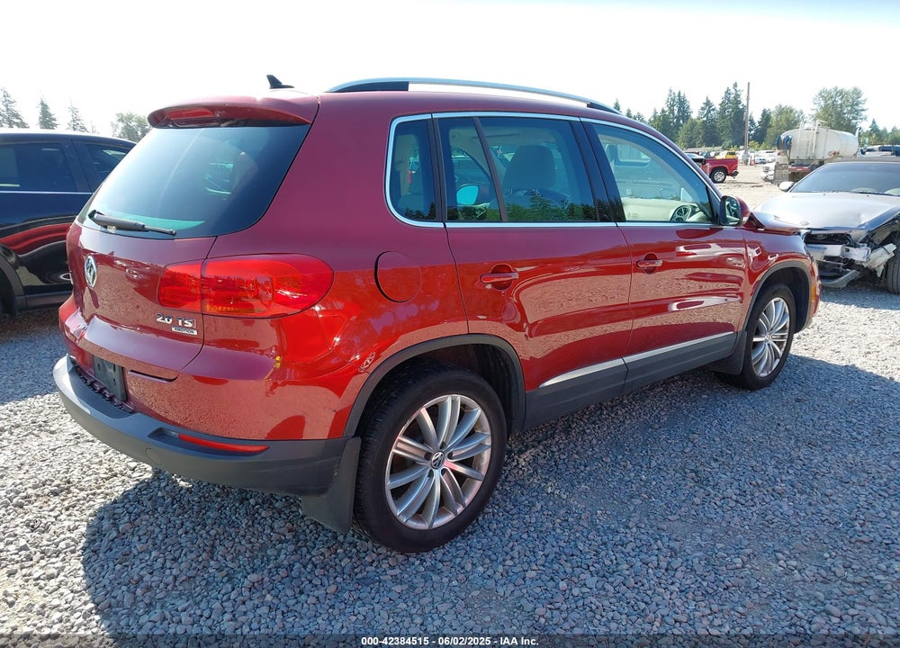 2014 VOLKSWAGEN TIGUAN VIN: WVGBV3AX7EW081912