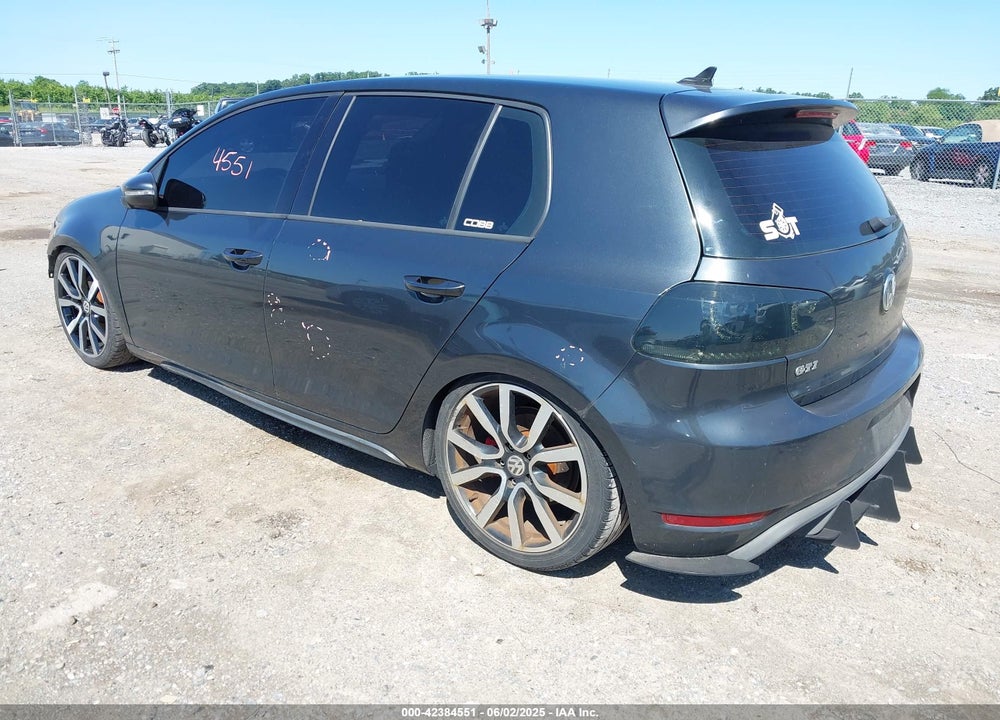 2012 VOLKSWAGEN GTI VIN: WVWGD7AJ9CW039044