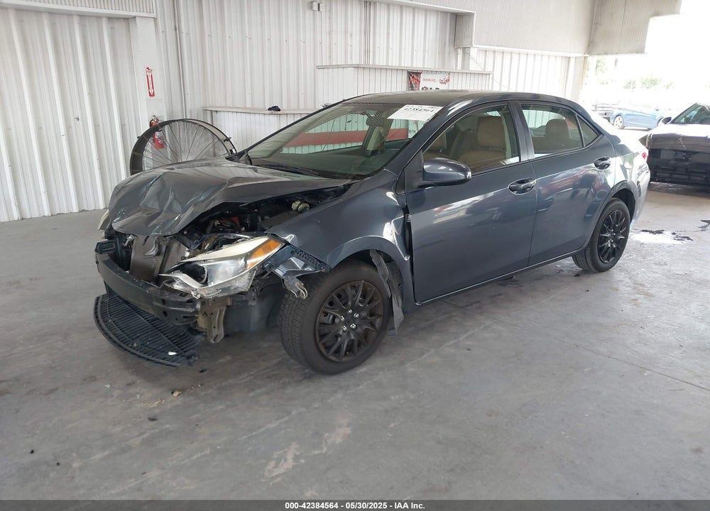2016 TOYOTA COROLLA LE VIN: 5YFBURHE0GP375002