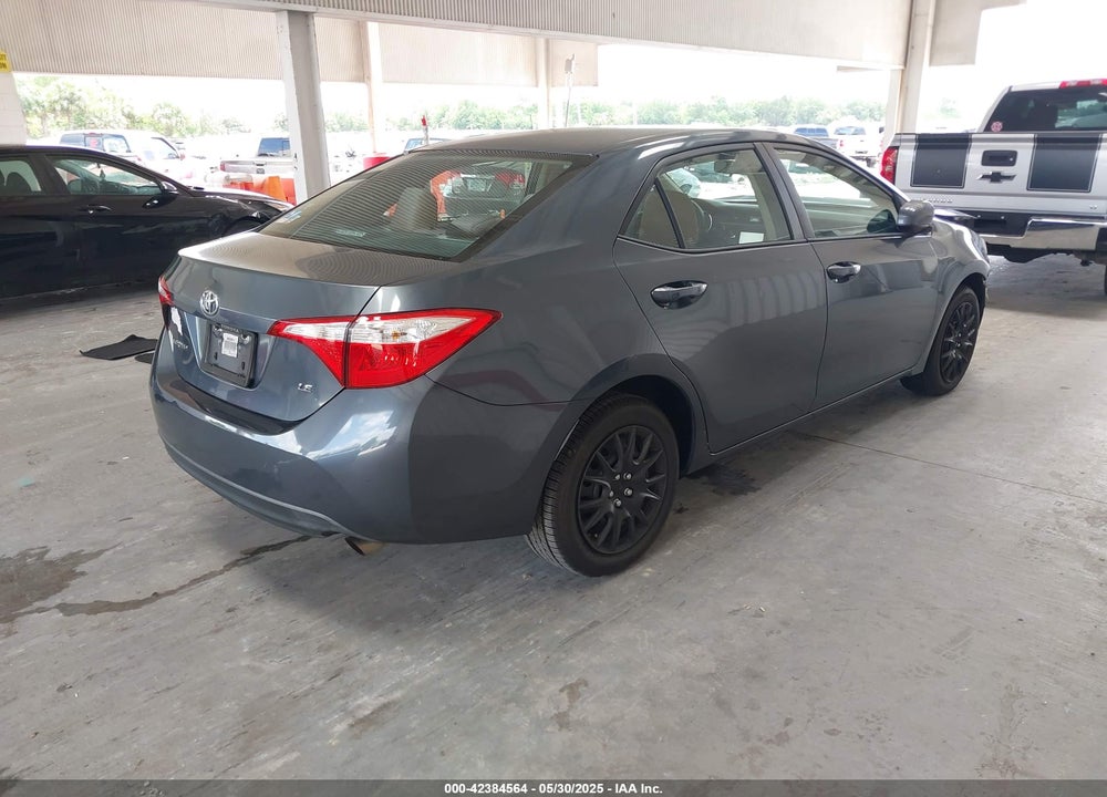 2016 TOYOTA COROLLA LE VIN: 5YFBURHE0GP375002