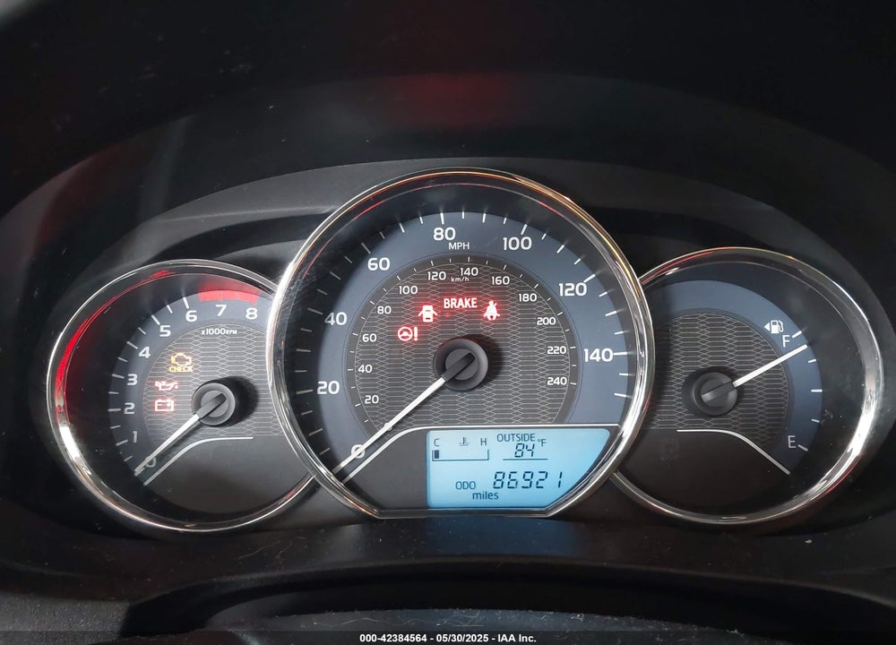 2016 TOYOTA COROLLA LE VIN: 5YFBURHE0GP375002