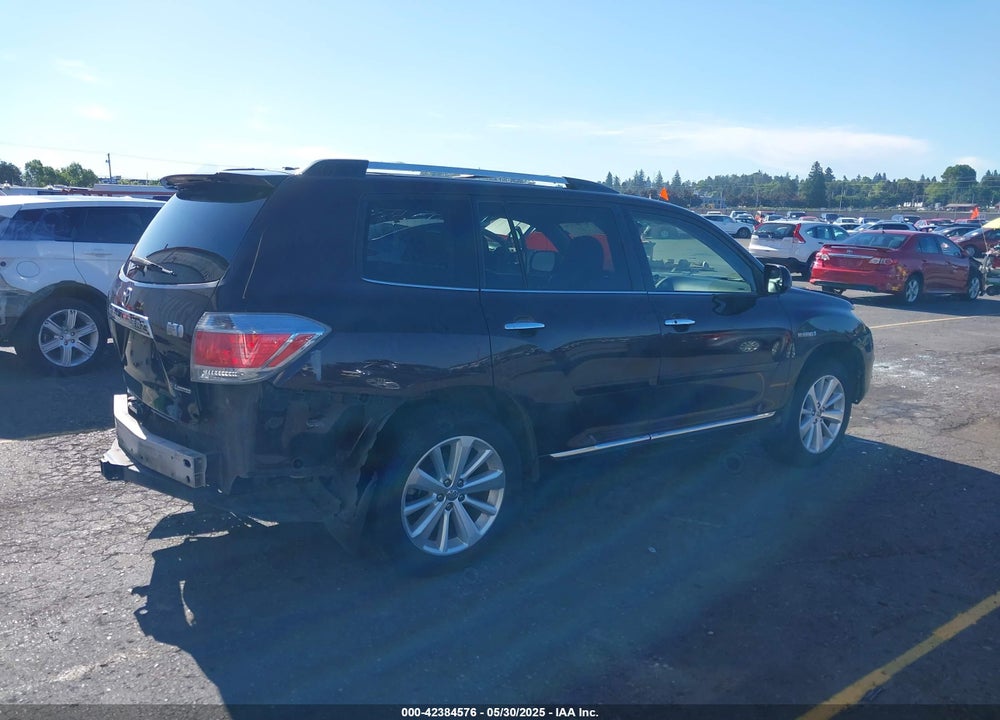 2013 TOYOTA HIGHLANDER HYBRID VIN: JTEDC3EH1D2011037