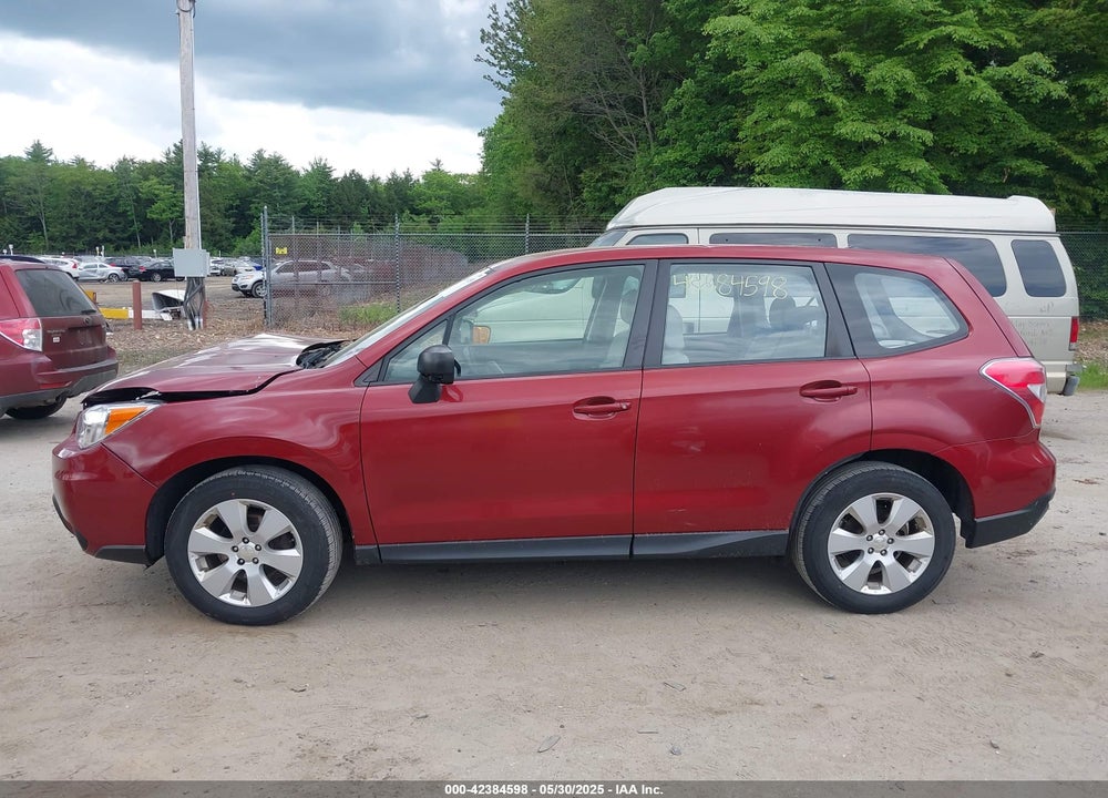 2014 SUBARU FORESTER 2.5I VIN: JF2SJAAC4EH485127