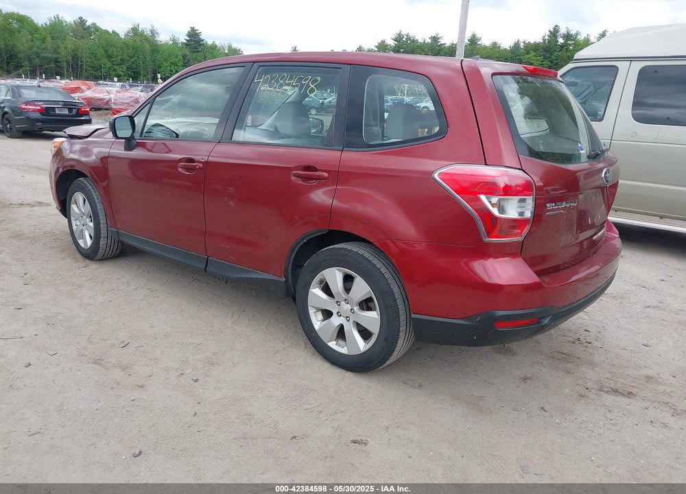 2014 SUBARU FORESTER 2.5I VIN: JF2SJAAC4EH485127