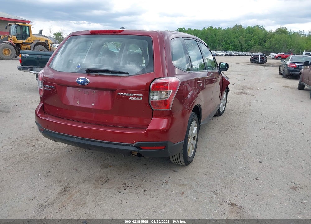 2014 SUBARU FORESTER 2.5I VIN: JF2SJAAC4EH485127