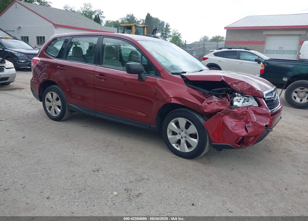 2014 SUBARU FORESTER 2.5I VIN: JF2SJAAC4EH485127