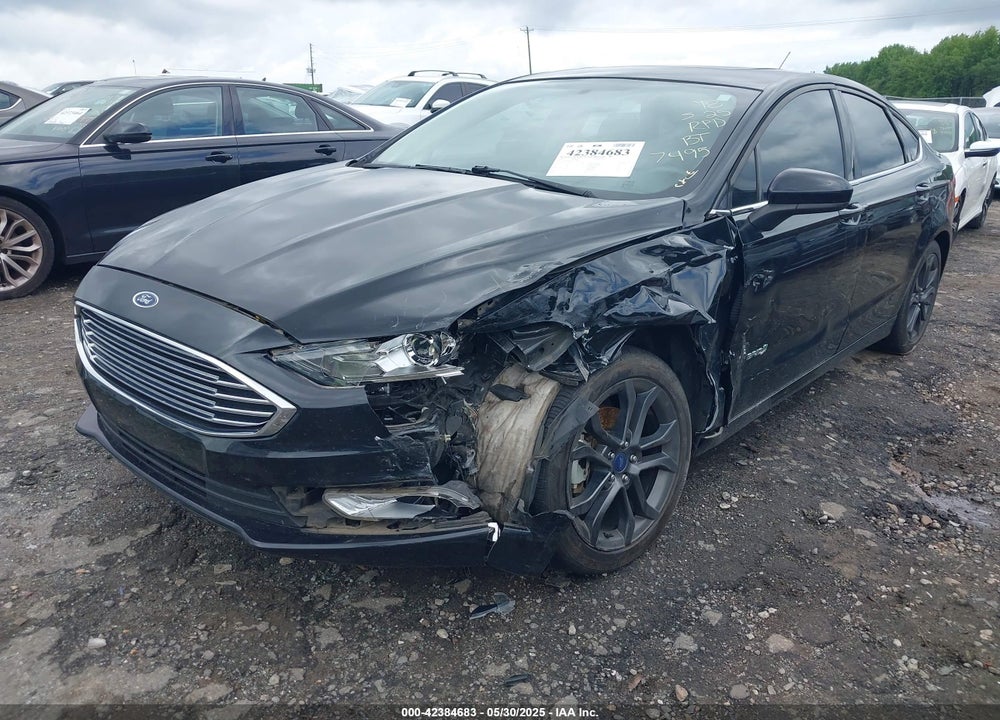 2018 FORD FUSION HYBRID VIN: 3FA6P0LU7JR137495