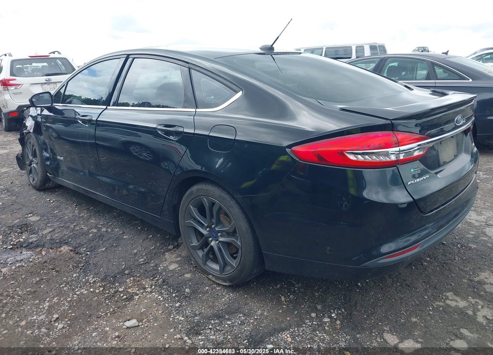 2018 FORD FUSION HYBRID VIN: 3FA6P0LU7JR137495