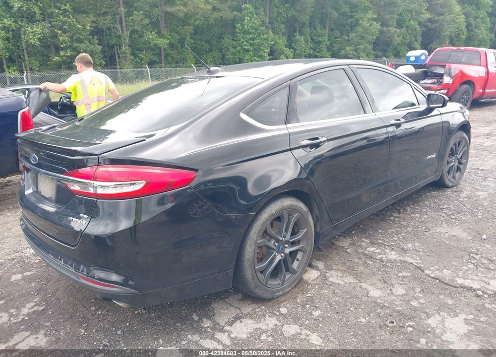 2018 FORD FUSION HYBRID VIN: 3FA6P0LU7JR137495