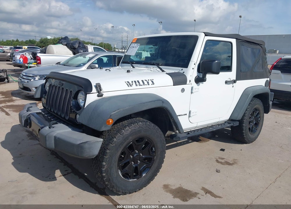 2015 JEEP WRANGLER / VIN: 1C4AJWAG0FL562536