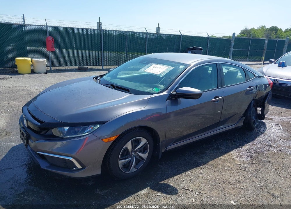 2019 HONDA CIVIC LX VIN: 2HGFC2F64KH595797