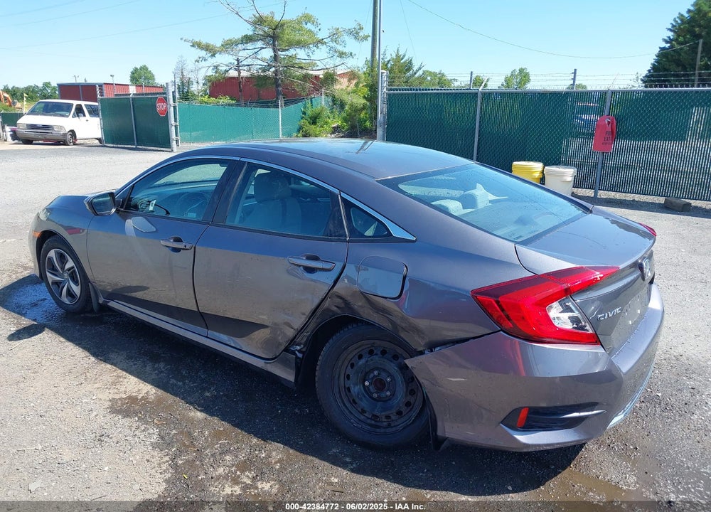 2019 HONDA CIVIC LX VIN: 2HGFC2F64KH595797