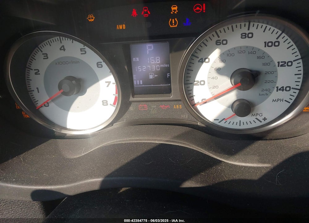 2014 SUBARU IMPREZA VIN: JF1GPAU62E8304251