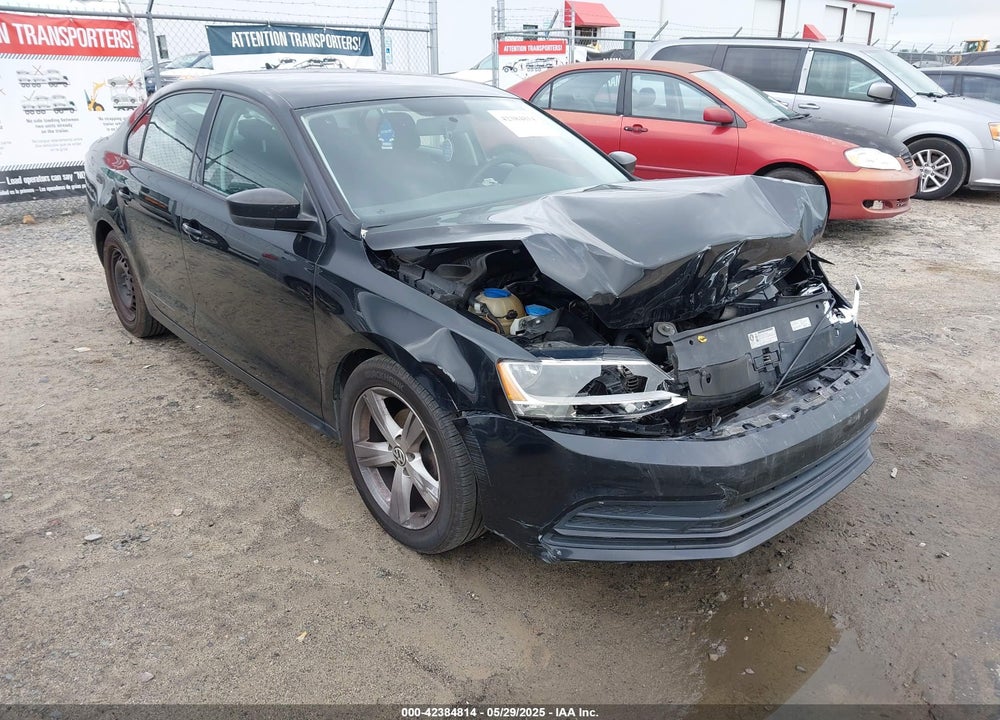 2015 VOLKSWAGEN JETTA 2.0L S VIN: 3VW2K7AJ3FM277070