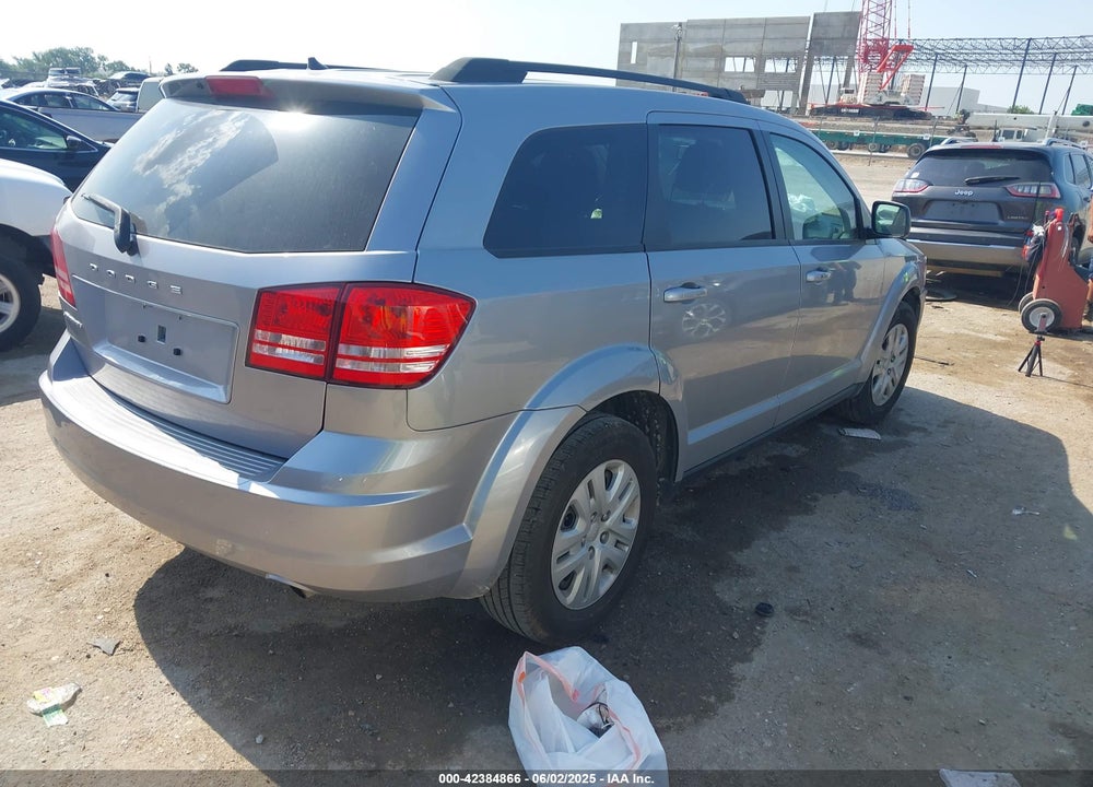 2018 DODGE JOURNEY VIN: 3C4PDCAB1JT506770
