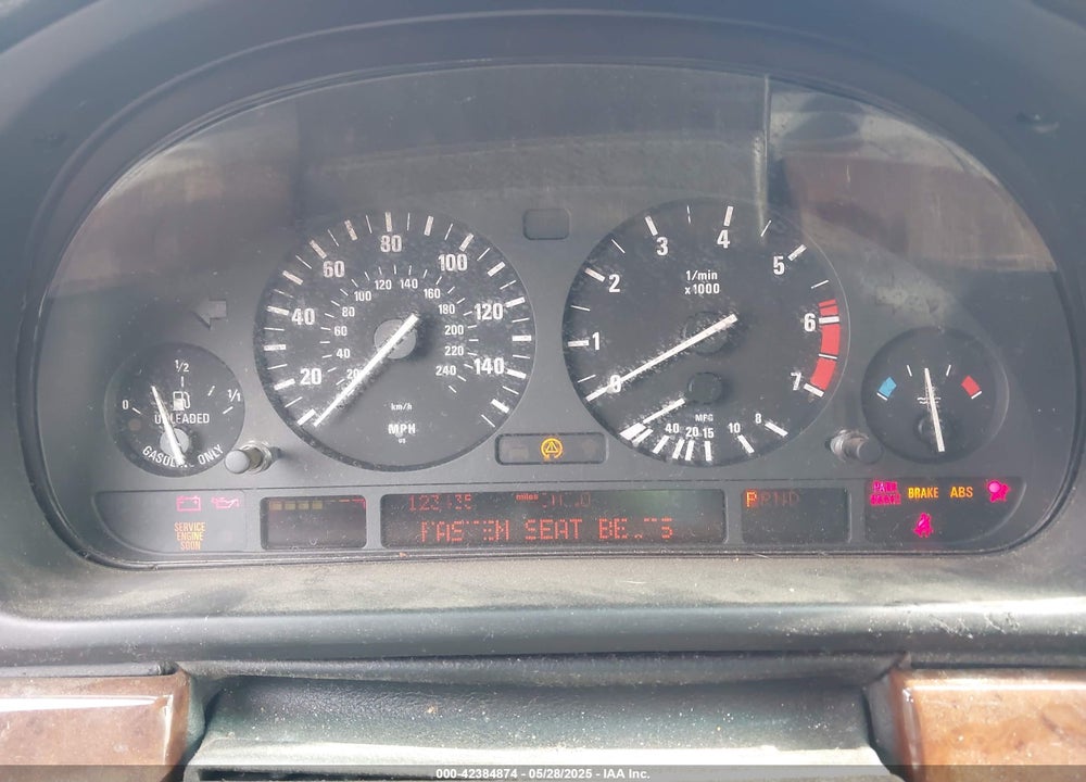 2002 BMW 540IA VIN: WBADN63452GN87677