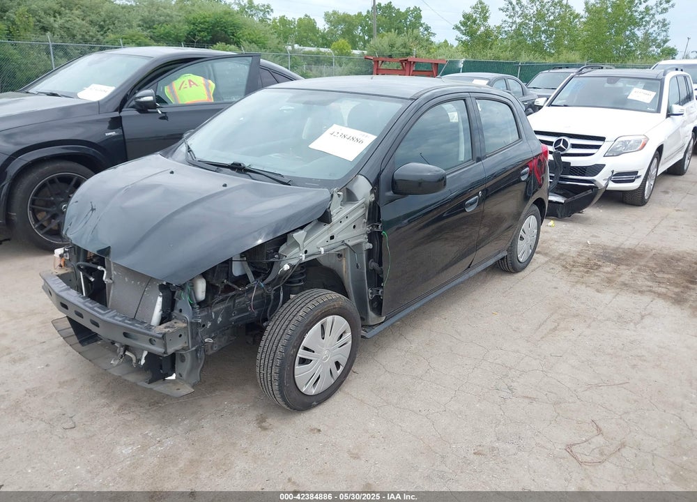 2019 MITSUBISHI MIRAGE VIN: ML32A3HJ6KH005831