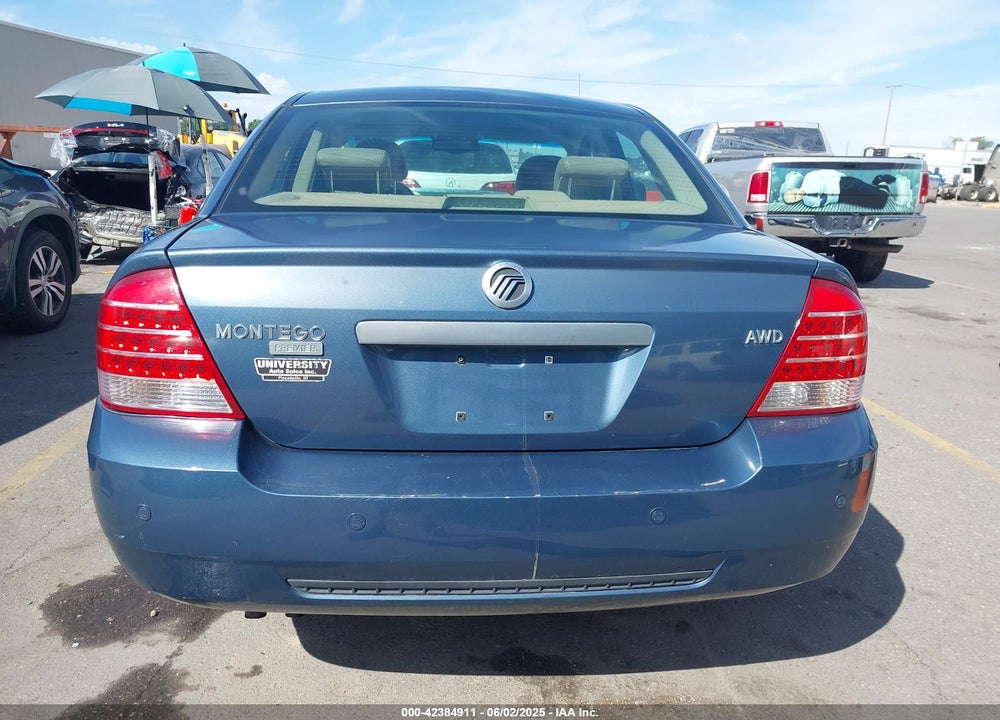 2005 MERCURY MONTEGO VIN: 1MEHM43175G625429