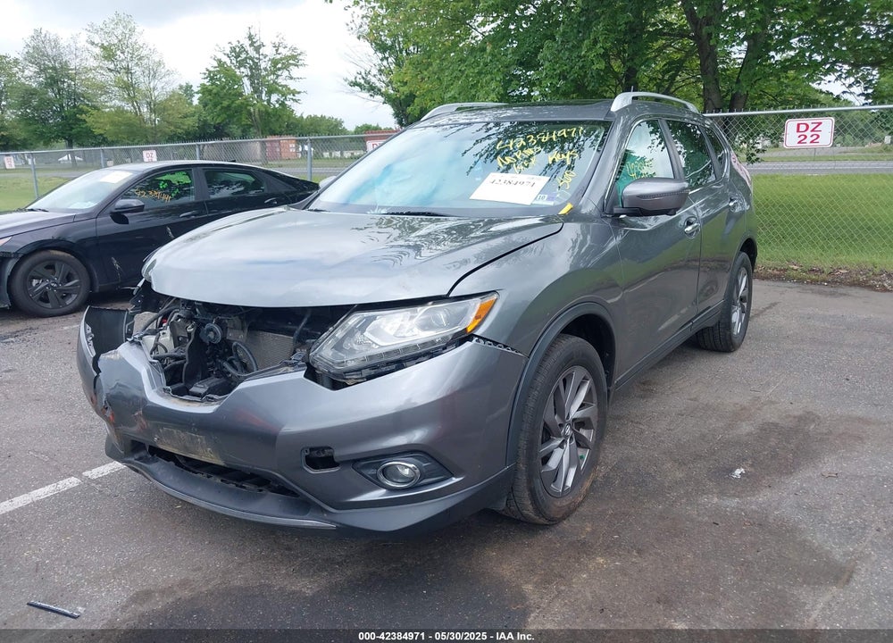 2016 NISSAN ROGUE VIN: 5N1AT2MV0GC735093