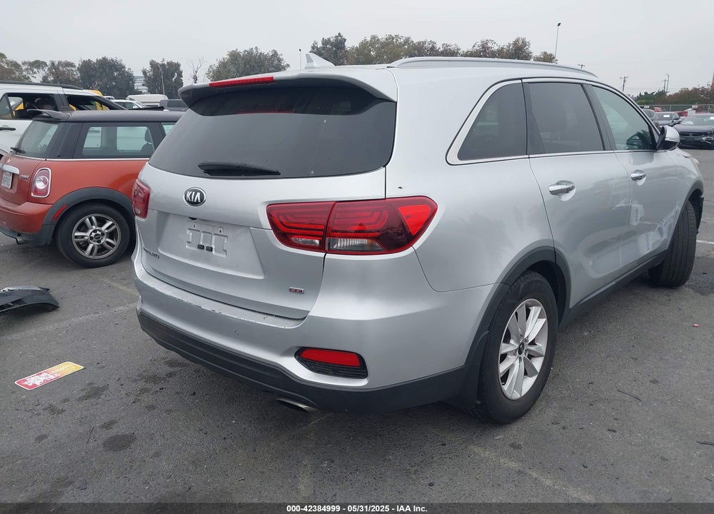 2019 KIA SORENTO VIN: 5XYPG4A36KG438741