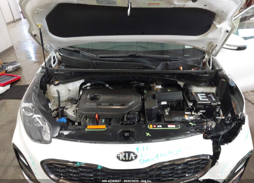 2021 KIA SPORTAGE VIN: KNDP6CACXM7844163