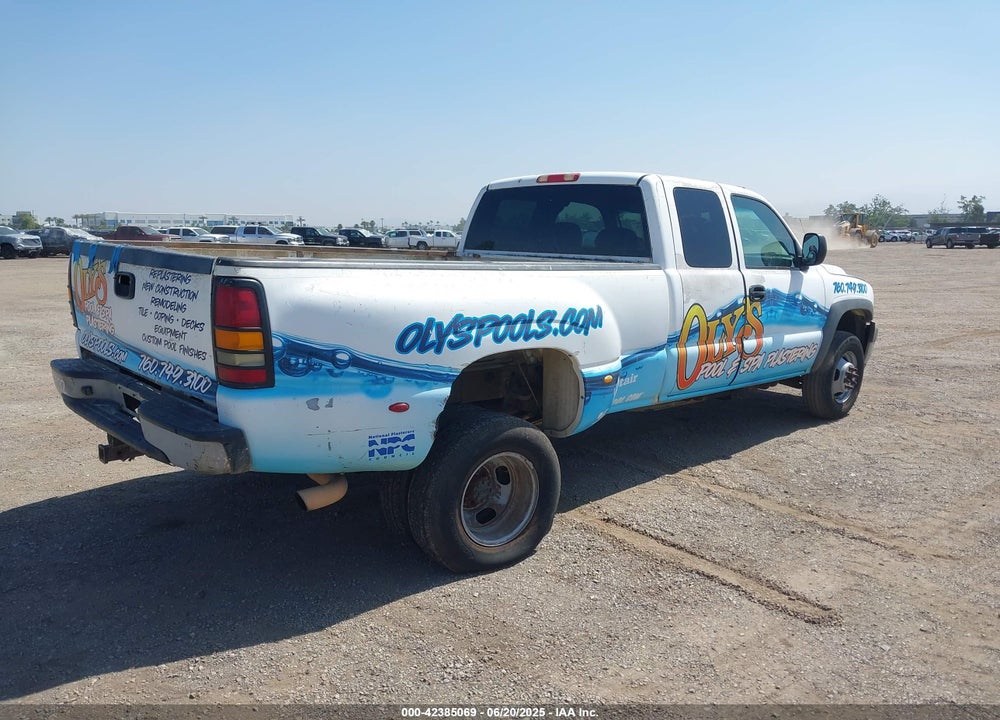 2001 CHEVROLET SILVERADO 3500 VIN: 1GCJC39U21F141864