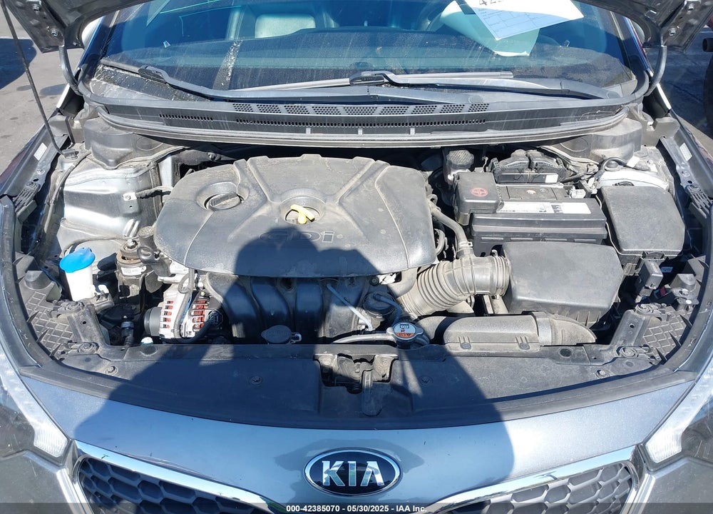 2016 KIA FORTE EX VIN: KNAFX5A83G5628913