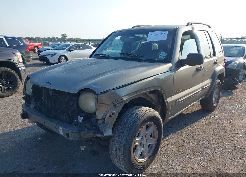 2004 JEEP LIBERTY SPORT VIN: 1J4GK48KX4W190974