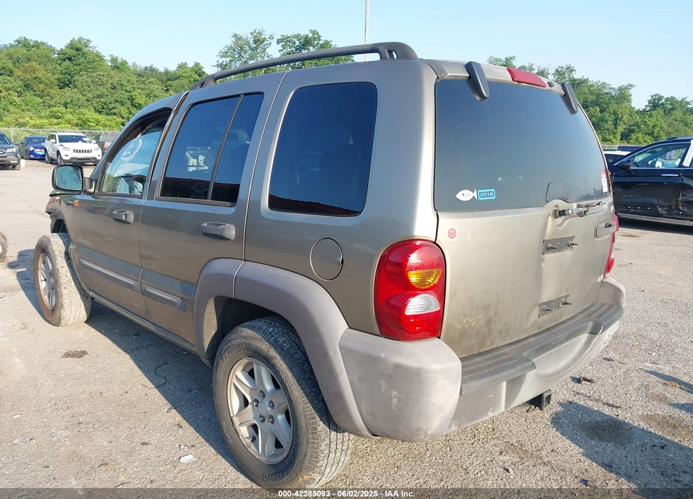 2004 JEEP LIBERTY SPORT VIN: 1J4GK48KX4W190974