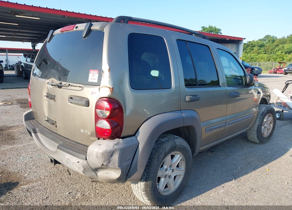 2004 JEEP LIBERTY SPORT VIN: 1J4GK48KX4W190974