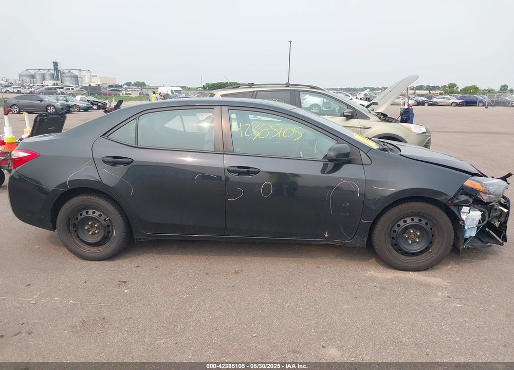 2017 TOYOTA COROLLA LE VIN: 2T1BURHE2HC881836