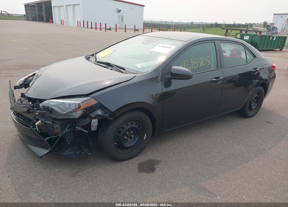 2017 TOYOTA COROLLA LE VIN: 2T1BURHE2HC881836