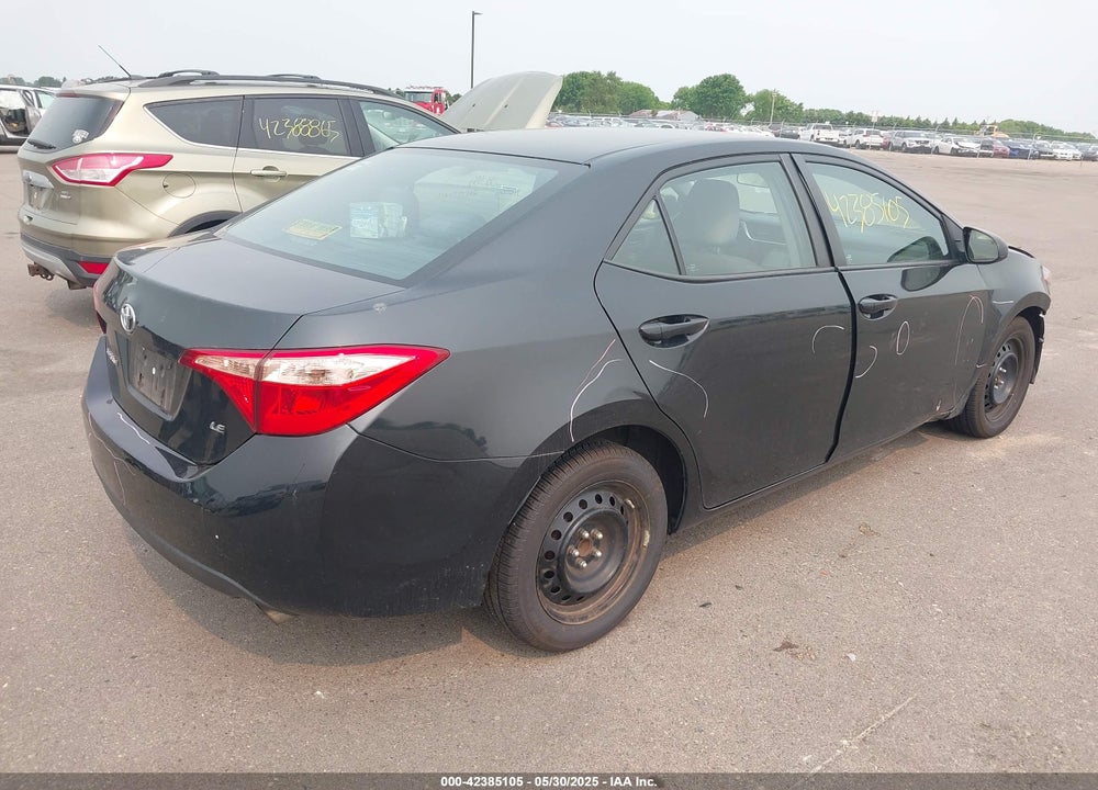 2017 TOYOTA COROLLA LE VIN: 2T1BURHE2HC881836