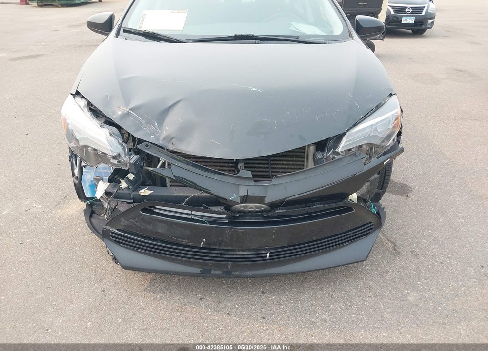 2017 TOYOTA COROLLA LE VIN: 2T1BURHE2HC881836